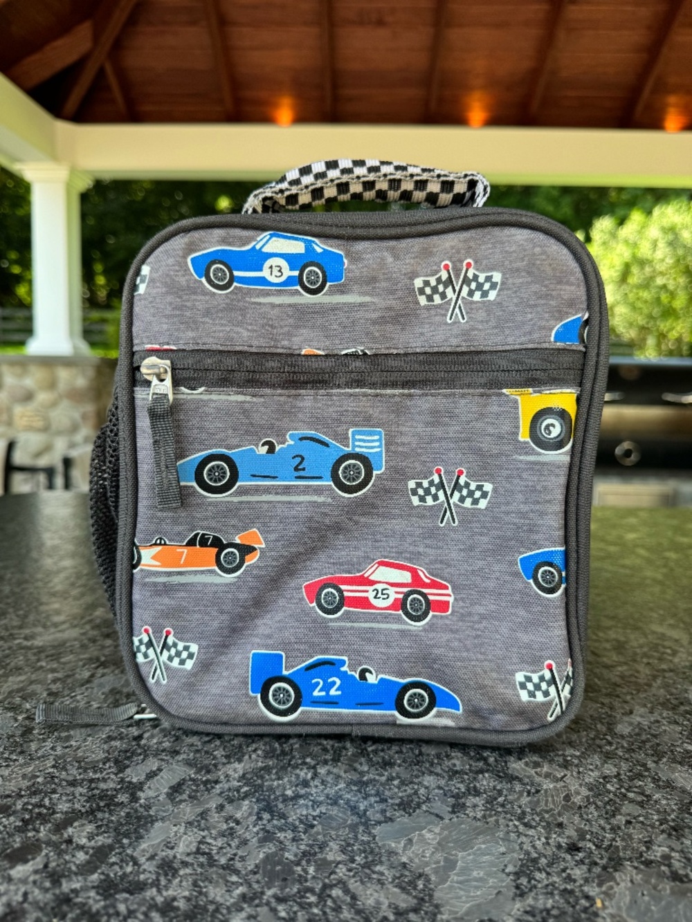 Pottery Barn Glow-in-the-Dark Race Cars Mackenzie Classic Lunch Box